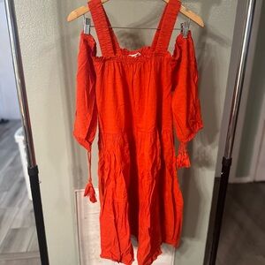 H&M Fiery Red Dress
